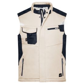 James & Nicholson Workwear Winter Softshell Vest