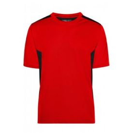 James&Nicholson póló Strong Craftsmen 165 carbon-fekete-fehér