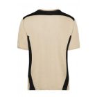 James&Nicholson póló Strong Craftsmen 165 homok-fekete-fehér