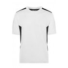 James&Nicholson póló Strong Craftsmen 165 homok-fekete-fehér