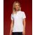 James&Nicholson galléros női póló Workwear Piqué 200 fehér