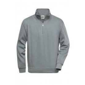 James & Nicholson Workwear Half Zip Sweatshirt