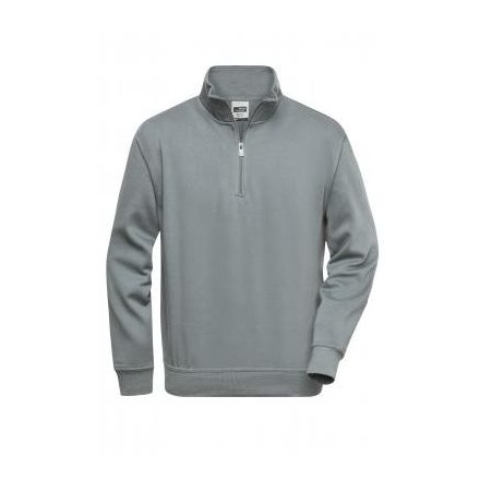 James & Nicholson Workwear Half Zip Sweatshirt