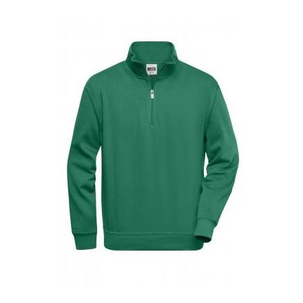 James & Nicholson Workwear Half Zip Sweatshirt