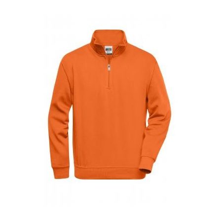 James & Nicholson Workwear Half Zip Sweatshirt