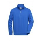 James & Nicholson Workwear Half Zip Sweatshirt
