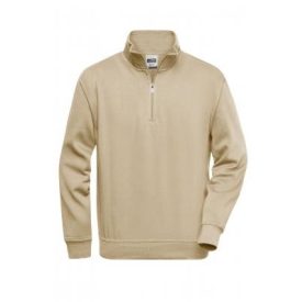 James & Nicholson Workwear Half Zip Sweatshirt