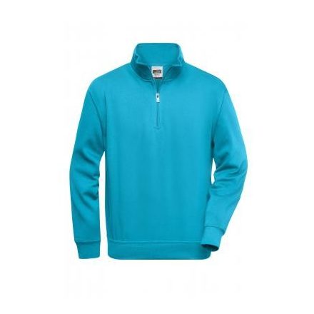 James & Nicholson Workwear Half Zip Sweatshirt