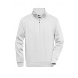 James & Nicholson Workwear Half Zip Sweatshirt