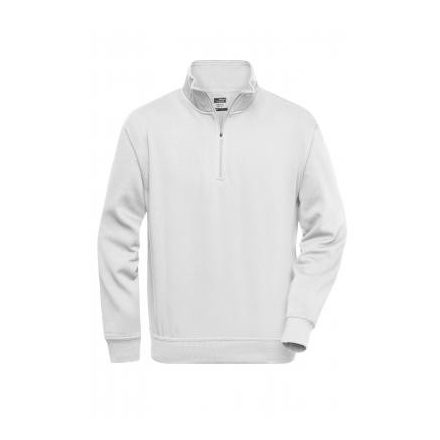 James & Nicholson Workwear Half Zip Sweatshirt