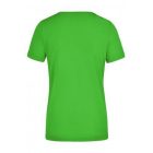 James&Nicholson női póló Workwear 160 lime