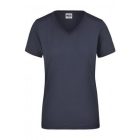 James&Nicholson női póló Workwear 160 tengerkék