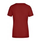 James&Nicholson női póló Workwear 160 bordó