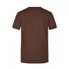James&Nicholson póló Workwear 160 barna