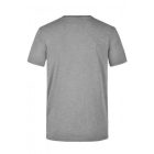 James&Nicholson póló Workwear 160 melírozott szürke