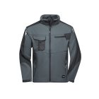 James&Nicholson softshell dzseki Strong 320 carbon-fekete