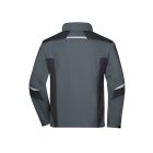 James&Nicholson softshell dzseki Strong 320 carbon-fekete