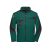 James&Nicholson softshell dzseki Strong 320 sötétzöld-fekete