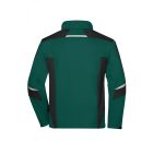 James&Nicholson softshell dzseki Strong 320 sötétzöld-fekete