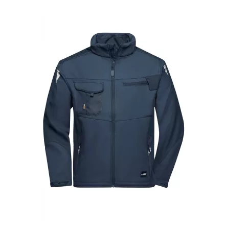 James&Nicholson softshell dzseki Strong 320 tengerkék-tengerkék