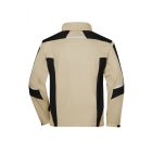 James&Nicholson softshell dzseki Strong 320 homok-fekete