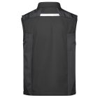 James&Nicholson softshell mellény Strong 320 fekete-fekete