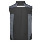 James&Nicholson softshell mellény Strong 320 fekete-carbon