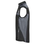 James&Nicholson softshell mellény Strong 320 fekete-carbon