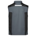 James&Nicholson softshell mellény Strong 320 carbon-fekete