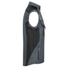 James&Nicholson softshell mellény Strong 320 carbon-fekete