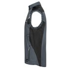 James&Nicholson softshell mellény Strong 320 carbon-fekete