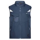 James&Nicholson softshell mellény Strong 320 tengerkék-tengerkék