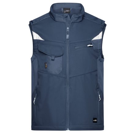 James&Nicholson softshell mellény Strong 320 tengerkék-tengerkék