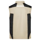 James&Nicholson softshell mellény Strong 320 homok-fekete