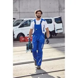 James & Nicholson Workwear Pants with Bib - Level 2