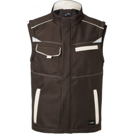 James & Nicholson Workwear Summer Softshell Vest - Level 2