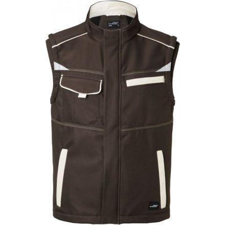 James & Nicholson Workwear Summer Softshell Vest - Level 2