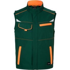 James & Nicholson Workwear Summer Softshell Vest - Level 2