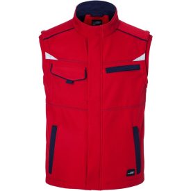 James & Nicholson Workwear Summer Softshell Vest - Level 2