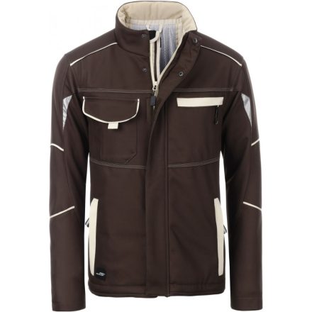 James & Nicholson Workwear Winter Softshell Jacket - Level 2