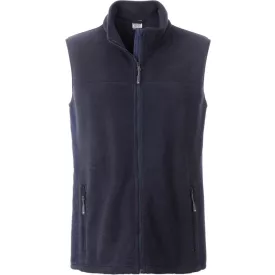 James & Nicholson Men's Workwear Fleece Vest