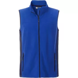 James & Nicholson Men's Workwear Fleece Vest