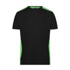 James&Nicholson póló Color Workwear 160 tengerkék-türkiz-fehér