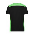 James&Nicholson póló Color Workwear 160 tengerkék-türkiz-fehér