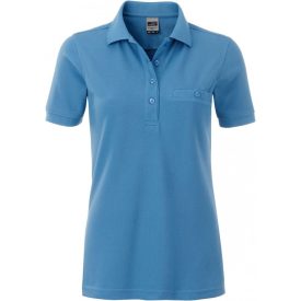 James & Nicholson Ladies Workwear Polo Pocket