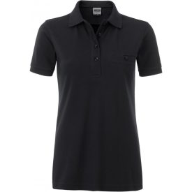 James & Nicholson Ladies Workwear Polo Pocket