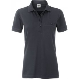 James & Nicholson Ladies Workwear Polo Pocket