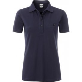 James & Nicholson Ladies Workwear Polo Pocket
