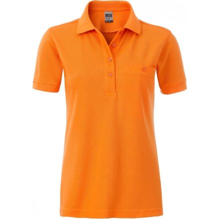 James & Nicholson Ladies Workwear Polo Pocket