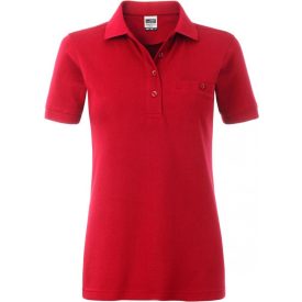 James & Nicholson Ladies Workwear Polo Pocket